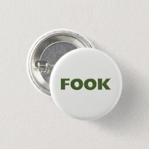 Badge Rond 2,50 Cm Bouton blanc petit Fook