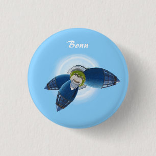 Badge Rond 2,50 Cm Bouton Bonn Planet