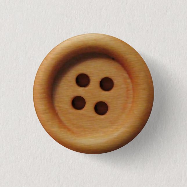 Badge Rond 2,50 Cm Bouton, bouton - C'est un bouton ! (Devant)