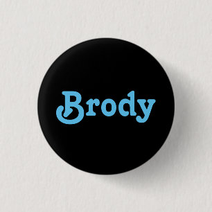 Badge Rond 2,50 Cm Bouton Brody