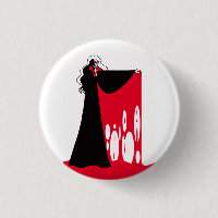 Bouton Cap du sang du comte Dracula