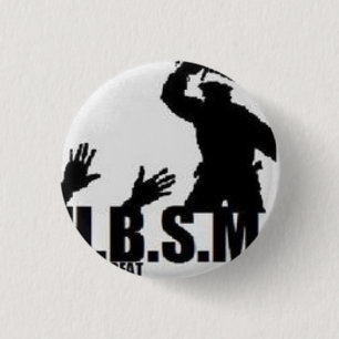 Badge Rond 2,50 Cm Bouton carré - customisé