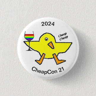 Badge Rond 2,50 Cm bouton cheapcon 21