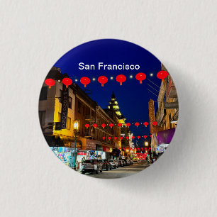 Badge Rond 2,50 Cm Bouton Chinatown #11 de San Francisco