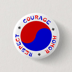Badge Rond 2,50 Cm Bouton CHR