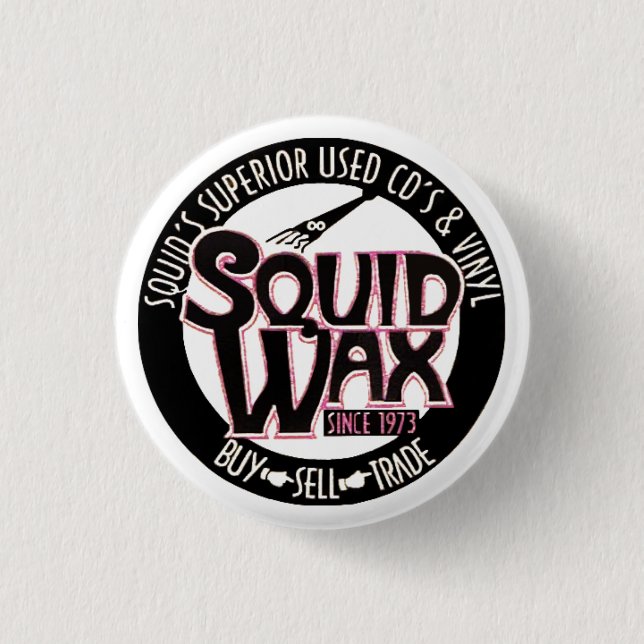 Badge Rond 2,50 Cm Bouton cire de calmar (Devant)