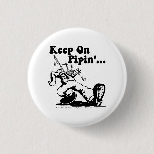 Badge Rond 2,50 Cm Bouton Continuer sur Pipin rond