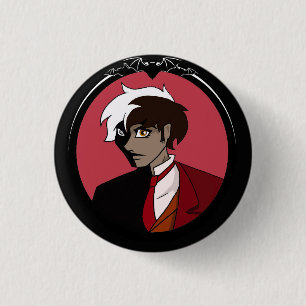 Badge Rond 2,50 Cm Bouton Couleur Jonathan Harker