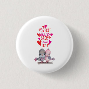 Badge Rond 2,50 Cm Bouton Cute
