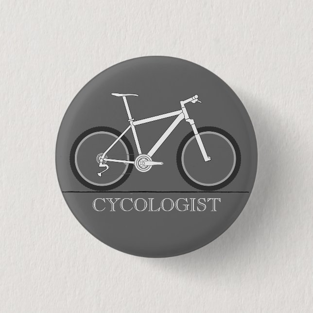 Badge Rond 2,50 Cm Bouton cycologue (Devant)