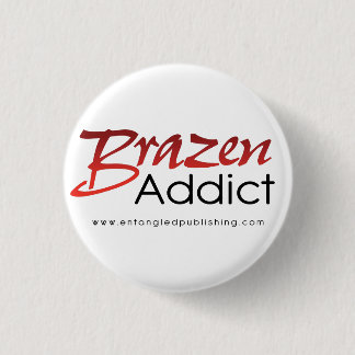 Badge Rond 2,50 Cm Bouton d'airain d'intoxiqué