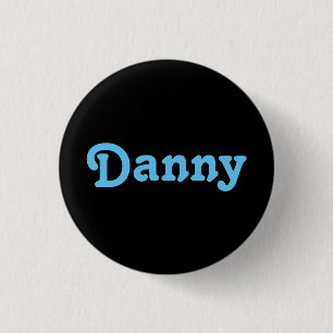 Badge Rond 2,50 Cm Bouton Danny
