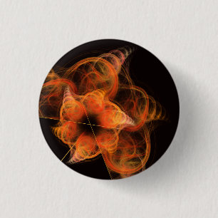 Badge Rond 2,50 Cm Bouton d'art Abstrait Lightworks (rond)