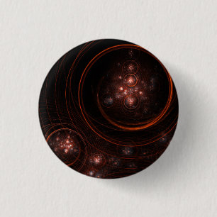 Badge Rond 2,50 Cm Bouton d'art Abstrait Starlight (rond)