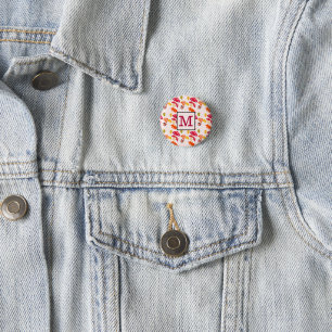 Badge Rond 2,50 Cm Bouton d'automne personnalisé