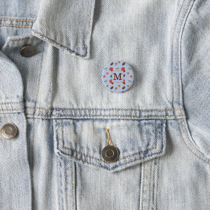 Badge Rond 2,50 Cm Bouton d'automne personnalisé