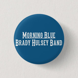 Badge Rond 2,50 Cm Bouton de bleu de matin