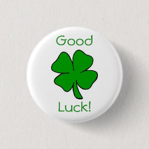 Badge Rond 2,50 Cm Bouton de bonne chance