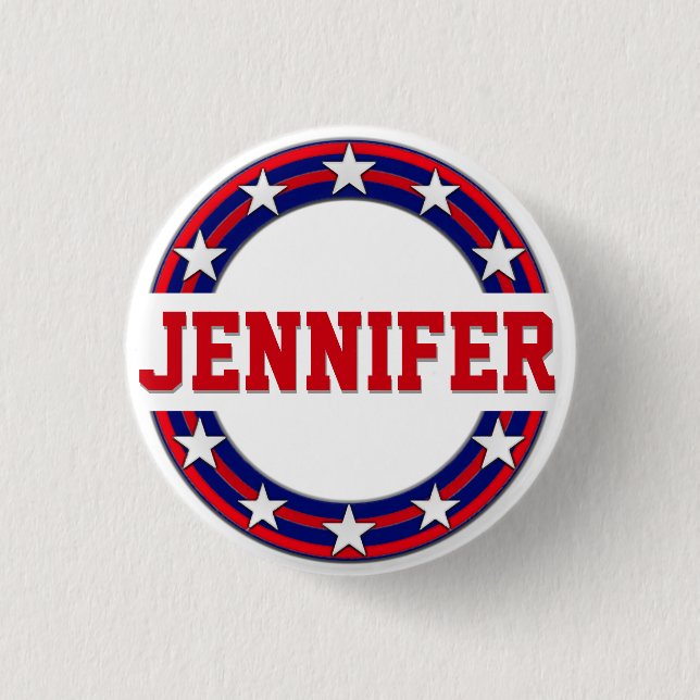 Badge Rond 2,50 Cm Bouton de campagne (Devant)