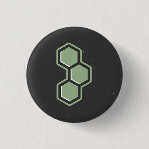 Badge Rond 2,50 Cm Bouton de carburant