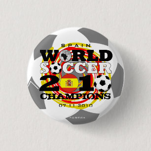 Badge Rond 2,50 Cm Bouton de champions de la coupe du monde de