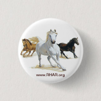 Badge Rond 2,50 Cm Bouton de cheval