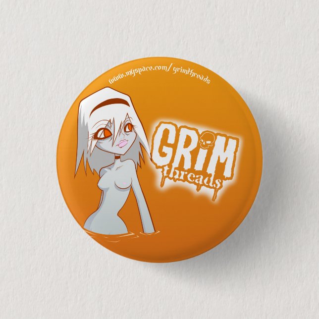 Badge Rond 2,50 Cm Bouton de coup de soleil (Devant)