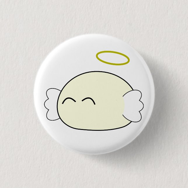 Badge Rond 2,50 Cm Bouton de Dango d'ange (Devant)