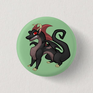 Badge Rond 2,50 Cm Bouton de dragon de Marduk