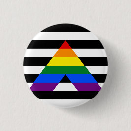 Badge Rond 2,50 Cm Bouton de fierté d'allié