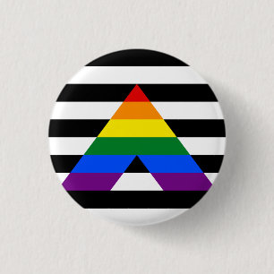 Badge Rond 2,50 Cm Bouton de fierté d'allié