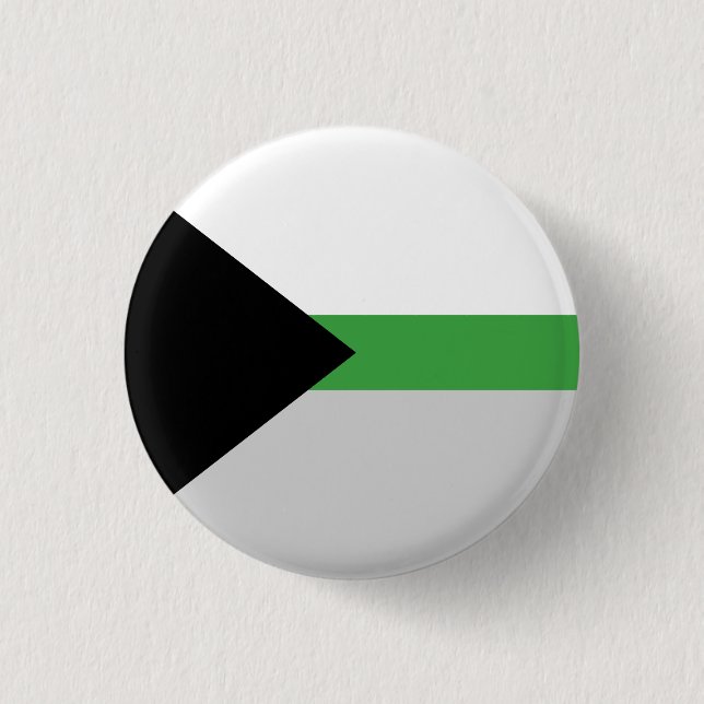 Badge Rond 2,50 Cm Bouton de fierté de Demiromantic (Devant)