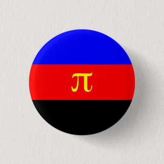 Badge Rond 2,50 Cm Bouton de fierté de Polyamory (pi)