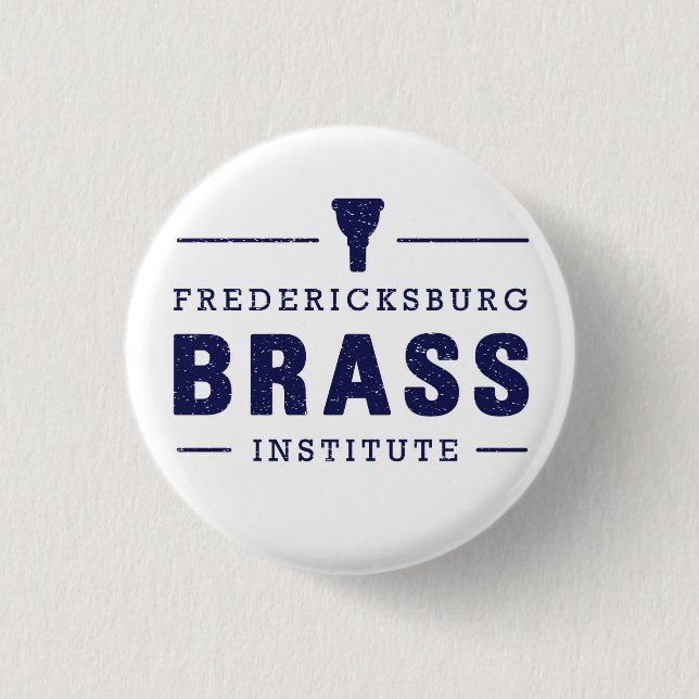 Badge Rond 2,50 Cm Bouton de FredBrass (petit) (Devant)
