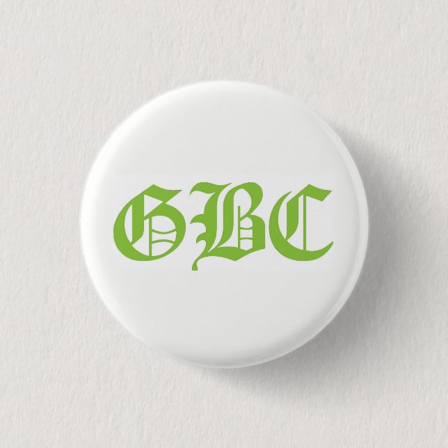 Badge Rond 2,50 Cm Bouton de Gothboiclique (Devant)