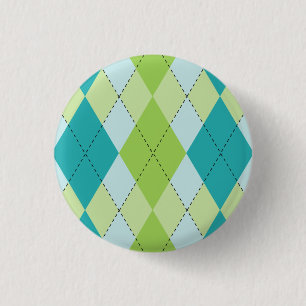 Badge Rond 2,50 Cm Bouton de Jacquard de mod