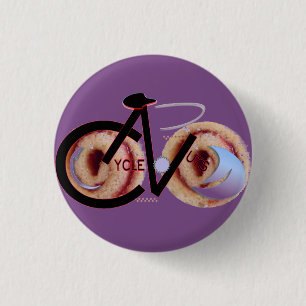 Badge Rond 2,50 Cm Bouton de JellyRoll de CycleNuts