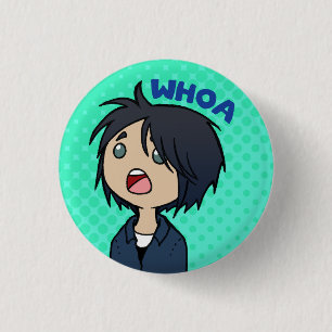 Badge Rond 2,50 Cm Bouton de Jo