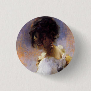 Badge Rond 2,50 Cm Bouton de John Singer Sargent Rosina