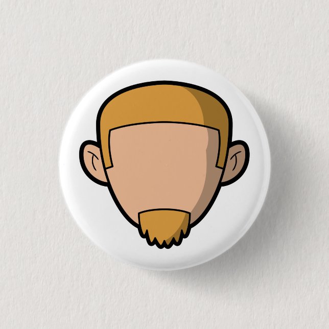 Badge Rond 2,50 Cm Bouton de Jono (Devant)