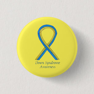 Badge Rond 2,50 Cm Bouton de la broche à ruban de sensibilisation à l