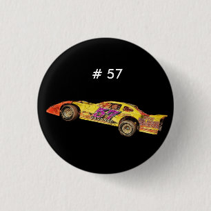 Badge Rond 2,50 Cm bouton de la voiture 57