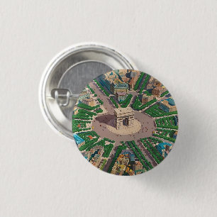 Badge Rond 2,50 Cm Bouton de l'Arc de Triomphe