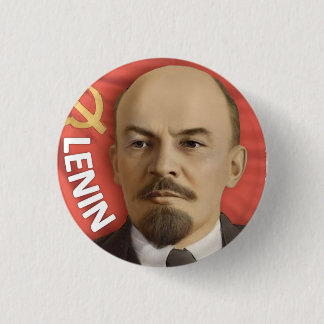 Badge Rond 2,50 Cm Bouton de "LÉNINE"