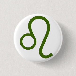 Badge Rond 2,50 Cm Bouton de Lion