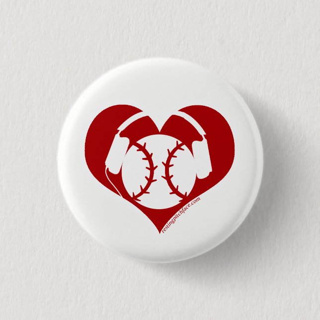 Badge Rond 2,50 Cm Bouton de logo (Devant)