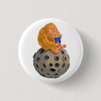 Badge Rond 2,50 Cm bouton de logo Bigfoot SMP LLC