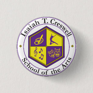 Badge Rond 2,50 Cm Bouton de logo d'ITC