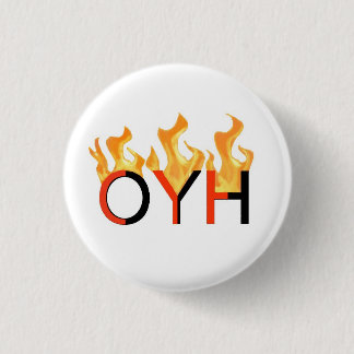 Badge Rond 2,50 Cm Bouton de logo d'OYH