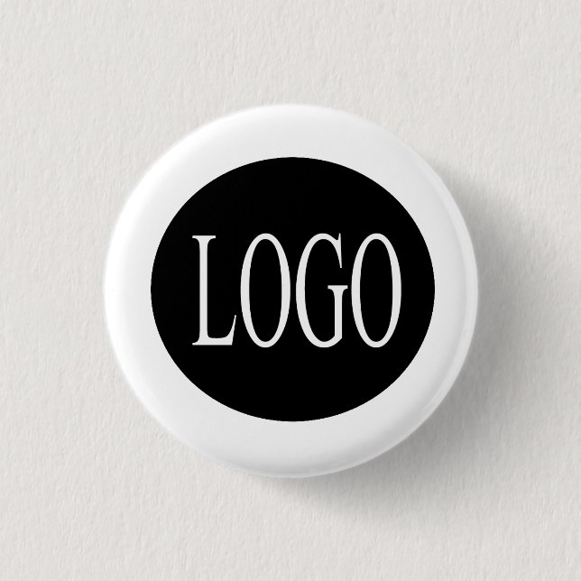 Badge Rond 2,50 Cm Bouton de logo personnalisable (Devant)